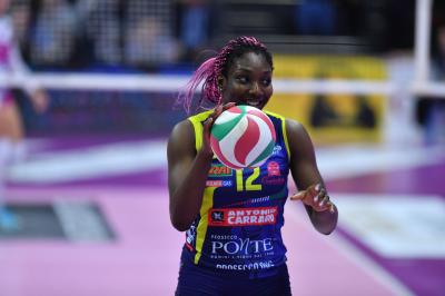 TREVISO 09 02 2020 LEGAVOLLEY CAMPIONATO 2019-2020 PROSECCO DOC IMOCO - GOLDEN TULIP VOLALTO CASERTA