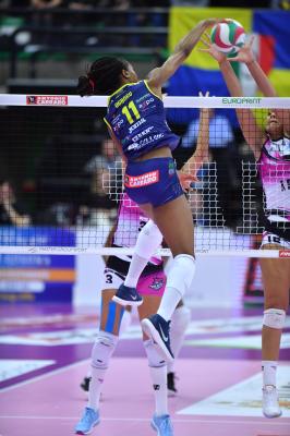 TREVISO 09 02 2020 LEGAVOLLEY CAMPIONATO 2019-2020 PROSECCO DOC IMOCO - GOLDEN TULIP VOLALTO CASERTA