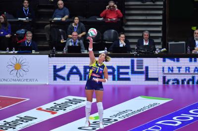 TREVISO 09 02 2020 LEGAVOLLEY CAMPIONATO 2019-2020 PROSECCO DOC IMOCO - GOLDEN TULIP VOLALTO CASERTA