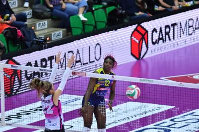 TREVISO 09 02 2020 LEGAVOLLEY CAMPIONATO 2019-2020 PROSECCO DOC IMOCO - GOLDEN TULIP VOLALTO CASERTA