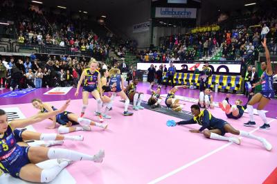 TREVISO 09 02 2020 LEGAVOLLEY CAMPIONATO 2019-2020 PROSECCO DOC IMOCO - GOLDEN TULIP VOLALTO CASERTA