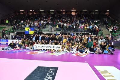 TREVISO 09 02 2020 LEGAVOLLEY CAMPIONATO 2019-2020 PROSECCO DOC IMOCO - GOLDEN TULIP VOLALTO CASERTA