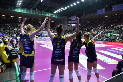 TREVISO 09 02 2020 LEGAVOLLEY CAMPIONATO 2019-2020 PROSECCO DOC IMOCO - GOLDEN TULIP VOLALTO CASERTA