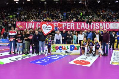 TREVISO 16 02 2020 LEGAVOLLEY CAMPIONATO 2019-2020 PROSECCO DOC IMOCO - IGOR GORGONZOLA NOVARA