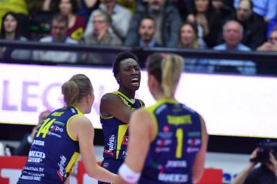 TREVISO 16 02 2020 LEGAVOLLEY CAMPIONATO 2019-2020 PROSECCO DOC IMOCO - IGOR GORGONZOLA NOVARA