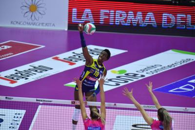TREVISO 16 02 2020 LEGAVOLLEY CAMPIONATO 2019-2020 PROSECCO DOC IMOCO - IGOR GORGONZOLA NOVARA