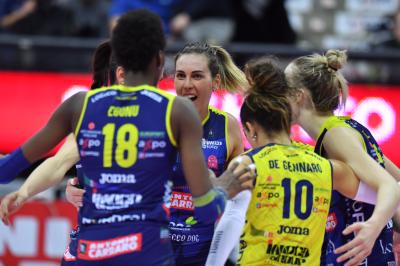 TREVISO 16 02 2020 LEGAVOLLEY CAMPIONATO 2019-2020 PROSECCO DOC IMOCO - IGOR GORGONZOLA NOVARA