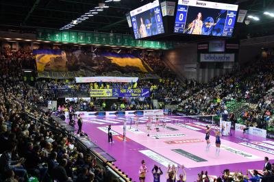TREVISO 16 02 2020 LEGAVOLLEY CAMPIONATO 2019-2020 PROSECCO DOC IMOCO - IGOR GORGONZOLA NOVARA