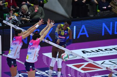 TREVISO 16 02 2020 LEGAVOLLEY CAMPIONATO 2019-2020 PROSECCO DOC IMOCO - IGOR GORGONZOLA NOVARA