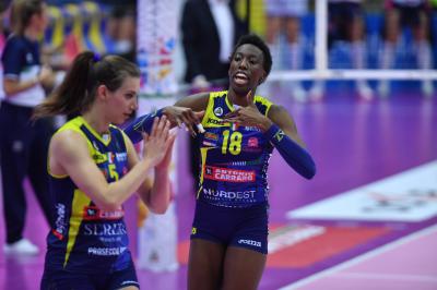 TREVISO 16 02 2020 LEGAVOLLEY CAMPIONATO 2019-2020 PROSECCO DOC IMOCO - IGOR GORGONZOLA NOVARA
