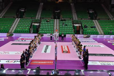 TREVISO 07 03 2020 LEGAVOLLEY CAMPIONATO 2019-2020 PROSECCO DOC IMOCO - BANCA VALSABBINA BRESCIA