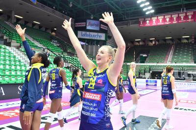 TREVISO 07 03 2020 LEGAVOLLEY CAMPIONATO 2019-2020 PROSECCO DOC IMOCO - BANCA VALSABBINA BRESCIA