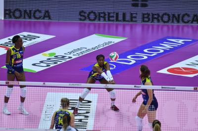TREVISO 07 03 2020 LEGAVOLLEY CAMPIONATO 2019-2020 PROSECCO DOC IMOCO - BANCA VALSABBINA BRESCIA