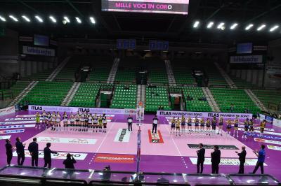 TREVISO 07 03 2020 LEGAVOLLEY CAMPIONATO 2019-2020 PROSECCO DOC IMOCO - BANCA VALSABBINA BRESCIA