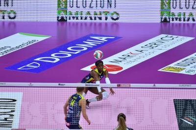 TREVISO 07 03 2020 LEGAVOLLEY CAMPIONATO 2019-2020 PROSECCO DOC IMOCO - BANCA VALSABBINA BRESCIA