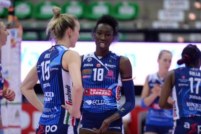 TREVISO 07 04 2020 LEGAVOLLEY PLAYOFF 2019-2020 PROSECCO DOC IMOCO  - SAVINO DEL BENE SCANDICCI