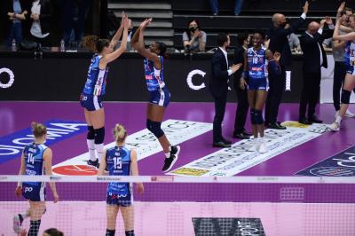 TREVISO 07 04 2020 LEGAVOLLEY PLAYOFF 2019-2020 PROSECCO DOC IMOCO  - SAVINO DEL BENE SCANDICCI