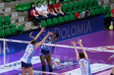 TREVISO 07 04 2020 LEGAVOLLEY PLAYOFF 2019-2020 PROSECCO DOC IMOCO  - SAVINO DEL BENE SCANDICCI