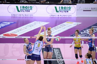 TREVISO 07 04 2020 LEGAVOLLEY PLAYOFF 2019-2020 PROSECCO DOC IMOCO  - SAVINO DEL BENE SCANDICCI