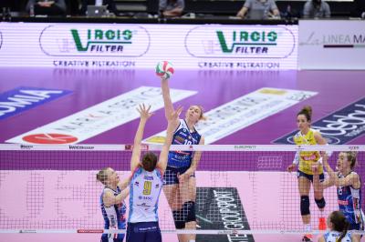 TREVISO 07 04 2020 LEGAVOLLEY PLAYOFF 2019-2020 PROSECCO DOC IMOCO  - SAVINO DEL BENE SCANDICCI