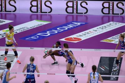 TREVISO 07 04 2020 LEGAVOLLEY PLAYOFF 2019-2020 PROSECCO DOC IMOCO  - SAVINO DEL BENE SCANDICCI