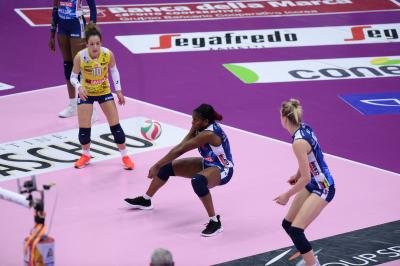 TREVISO 07 04 2020 LEGAVOLLEY PLAYOFF 2019-2020 PROSECCO DOC IMOCO  - SAVINO DEL BENE SCANDICCI