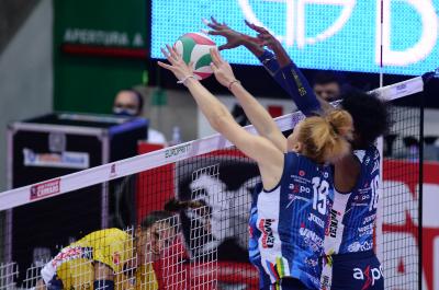 TREVISO 09112020 LEGAVOLLEY FEMMINILE PROSECCO DOC IMOCO - DELTA DESPAR TRENTINO