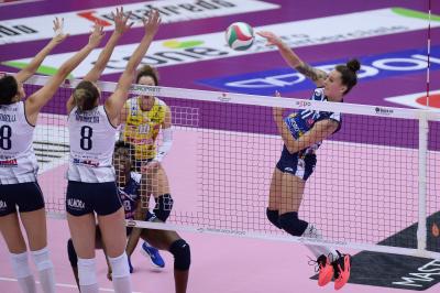 TREVISO 24112020 LEGAVOLLEY FEMMINILE PROSECCO DOC IMOCO - REALE MUTUA FENERA CHIERI
