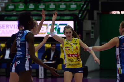 TREVISO 24122020 LEGAVOLLEY FEMMINILE PROSECCO DOC IMOCO - UNAT E WORK BUSTO ARSIZIO