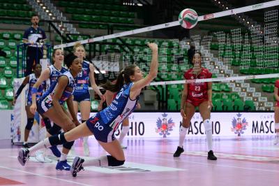 TREVISO 24122020 LEGAVOLLEY FEMMINILE PROSECCO DOC IMOCO - UNAT E WORK BUSTO ARSIZIO