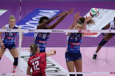 TREVISO 24122020 LEGAVOLLEY FEMMINILE PROSECCO DOC IMOCO - UNAT E WORK BUSTO ARSIZIO
