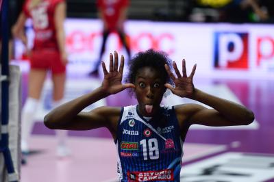 TREVISO 24122020 LEGAVOLLEY FEMMINILE PROSECCO DOC IMOCO - UNAT E WORK BUSTO ARSIZIO