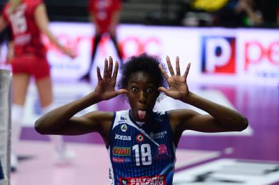 TREVISO 24122020 LEGAVOLLEY FEMMINILE PROSECCO DOC IMOCO - UNAT E WORK BUSTO ARSIZIO