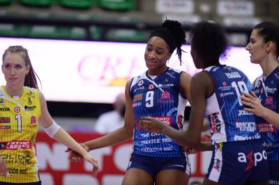 TREVISO 24122020 LEGAVOLLEY FEMMINILE PROSECCO DOC IMOCO - UNAT E WORK BUSTO ARSIZIO