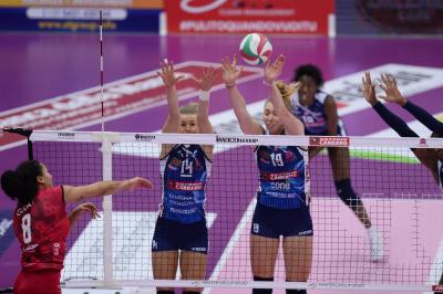 TREVISO 24122020 LEGAVOLLEY FEMMINILE PROSECCO DOC IMOCO - UNAT E WORK BUSTO ARSIZIO