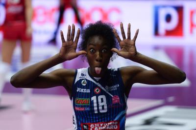 TREVISO 24122020 LEGAVOLLEY FEMMINILE PROSECCO DOC IMOCO - UNAT E WORK BUSTO ARSIZIO