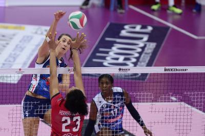 TREVISO 24122020 LEGAVOLLEY FEMMINILE PROSECCO DOC IMOCO - UNAT E WORK BUSTO ARSIZIO