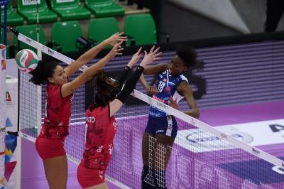 TREVISO 24122020 LEGAVOLLEY FEMMINILE PROSECCO DOC IMOCO - UNAT E WORK BUSTO ARSIZIO