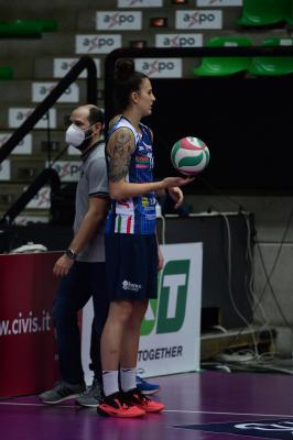 TREVISO 24122020 LEGAVOLLEY FEMMINILE PROSECCO DOC IMOCO - UNAT E WORK BUSTO ARSIZIO