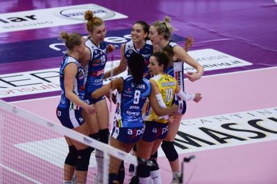 TREVISO 29122020 LEGAVOLLEY FEMMINILE PROSECCO DOC IMOCO - BANCA VALSABBINA BRESCIA