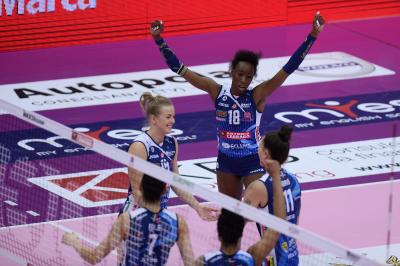 TREVISO 14022021 LEGAVOLLEY FEMMINILE PROSECCO DOC IMOCO - ZANETTI BERGAMO
