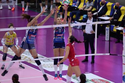 TREVISO 14022021 LEGAVOLLEY FEMMINILE PROSECCO DOC IMOCO - ZANETTI BERGAMO