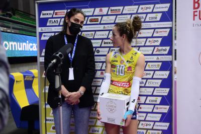 TREVISO 14022021 LEGAVOLLEY FEMMINILE PROSECCO DOC IMOCO - ZANETTI BERGAMO