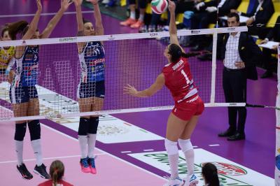 TREVISO 14022021 LEGAVOLLEY FEMMINILE PROSECCO DOC IMOCO - ZANETTI BERGAMO