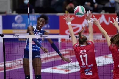 TREVISO 14022021 LEGAVOLLEY FEMMINILE PROSECCO DOC IMOCO - ZANETTI BERGAMO
