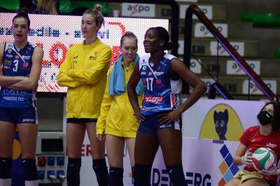 TREVISO 14022021 LEGAVOLLEY FEMMINILE PROSECCO DOC IMOCO - ZANETTI BERGAMO