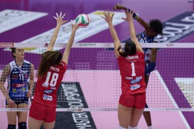 TREVISO 14022021 LEGAVOLLEY FEMMINILE PROSECCO DOC IMOCO - ZANETTI BERGAMO