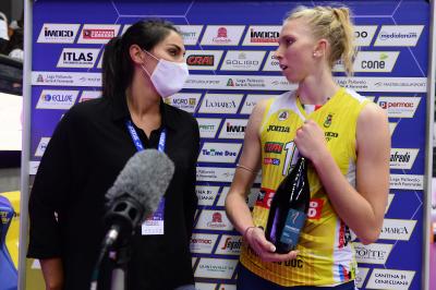 TREVISO 20 02 2021 LEGAVOLLEY 2020-2021 PROSECCO DOC IMOCO  - E PIU CASALMAGGIORE