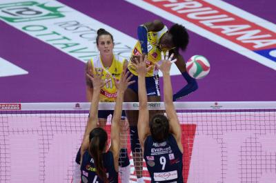 TREVISO 20 02 2021 LEGAVOLLEY 2020-2021 PROSECCO DOC IMOCO  - E PIU CASALMAGGIORE