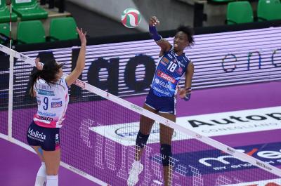 TREVISO 24022021 LEGAVOLLEY FEMMINILE PROSECCO DOC IMOCO - IGOR GORGONZOLA NOVARA